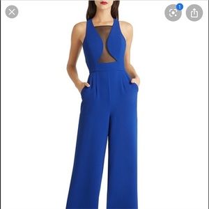 BCBGeneration Blue Jumpsuit